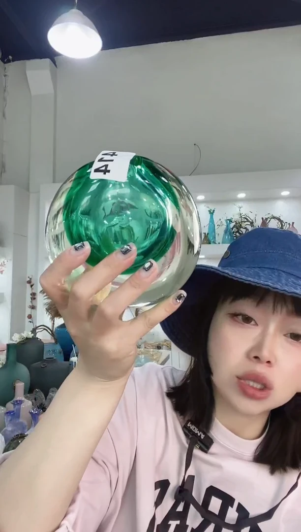 慕忆家手作琉璃花瓶414