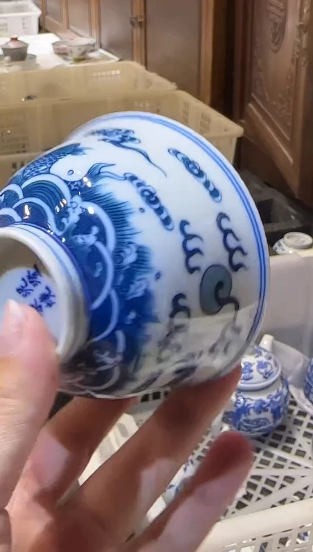 瓷片景德镇瓷器茶器茶杯