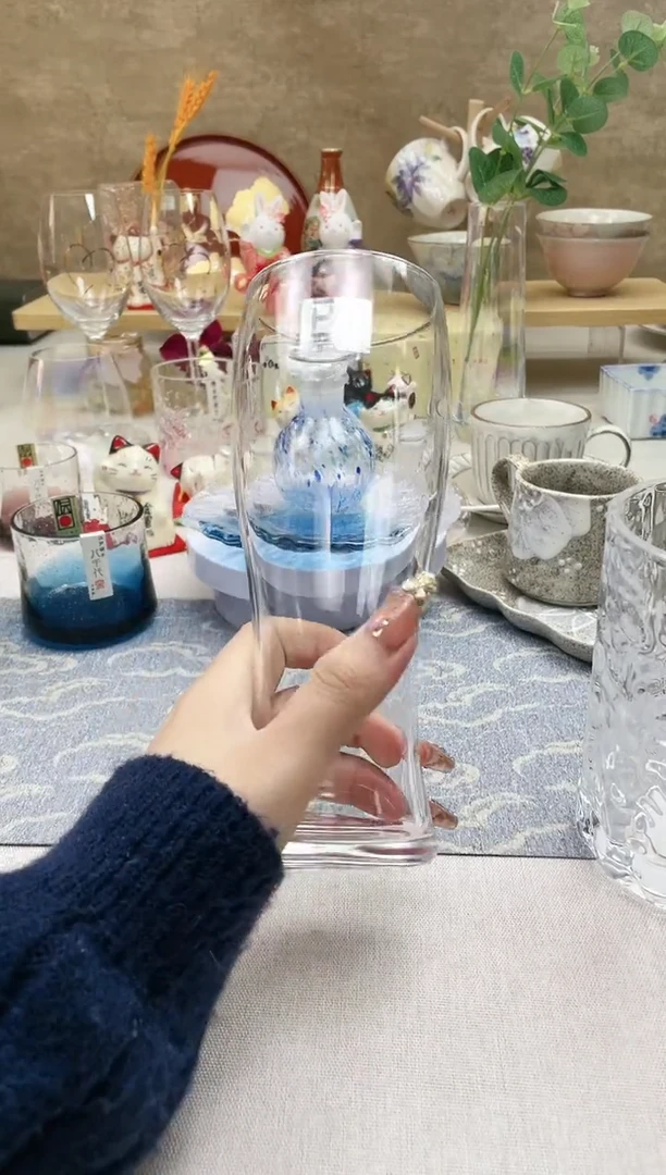 【闪购商品】摆件/盘子/杯子薄冰啤酒杯