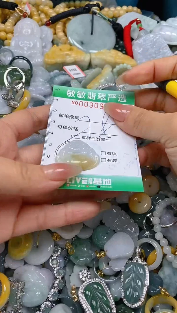 【闪购商品】翡翠颈饰未镶嵌闪购0090934多样性发其一