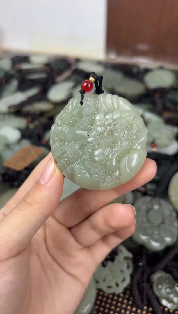 【闪购商品】和田玉颈饰未镶嵌1