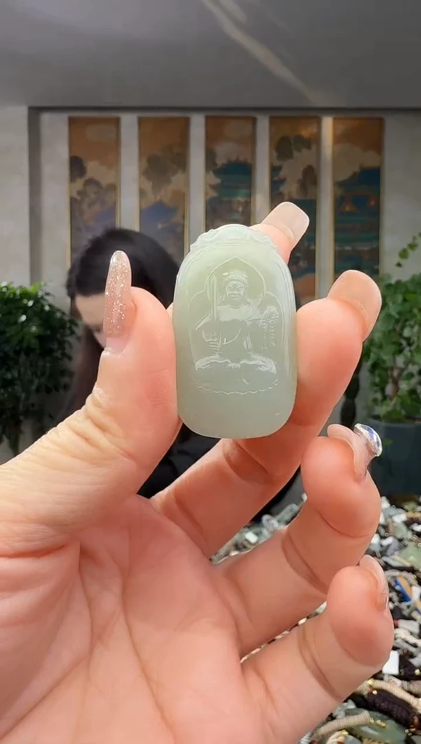 颈饰未镶嵌和田玉拍一发一多样性发货