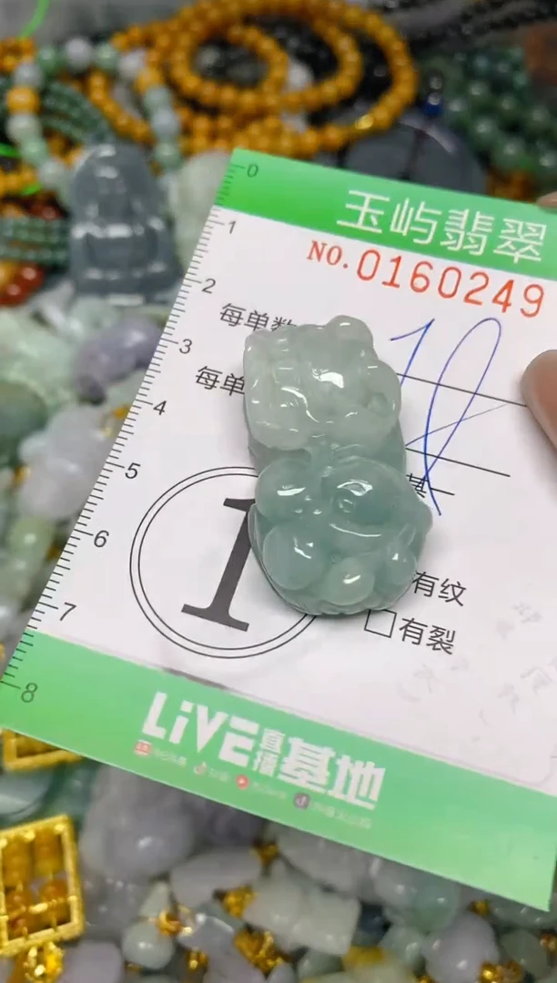 翡翠未镶嵌颈饰闪购0160249