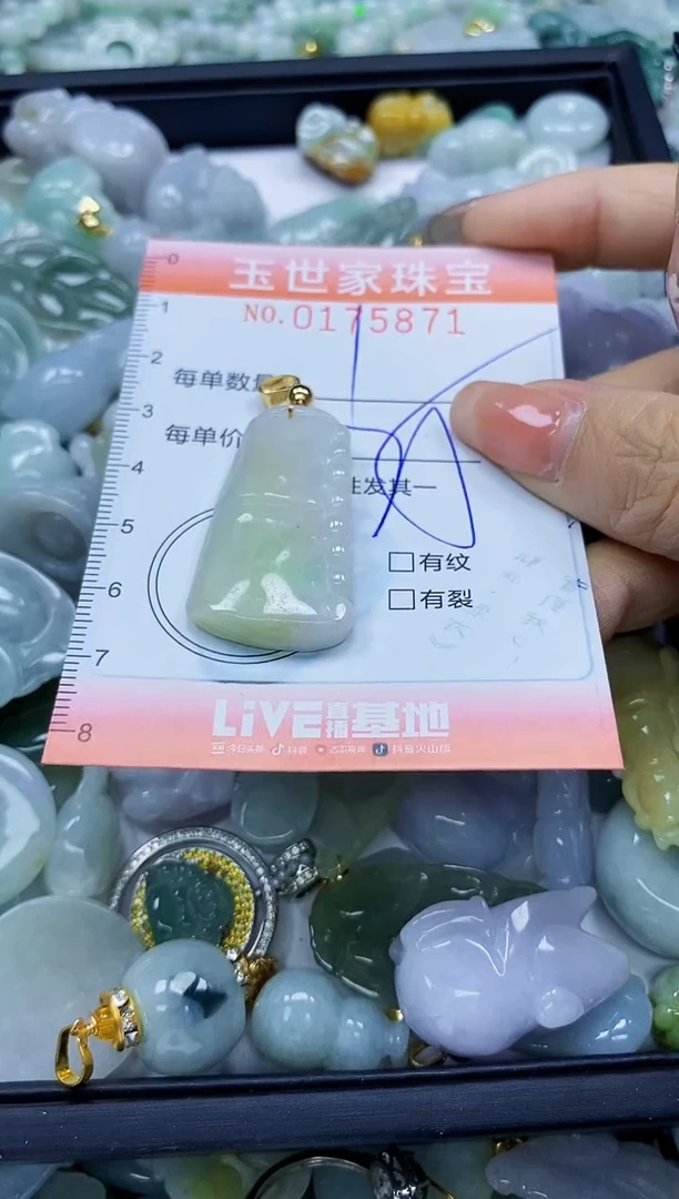 【闪购商品】翡翠颈饰未镶嵌闪购商品00175871