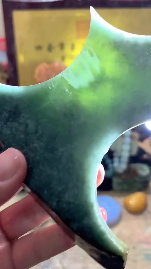 未镶嵌挂件翡翠A货常星6888