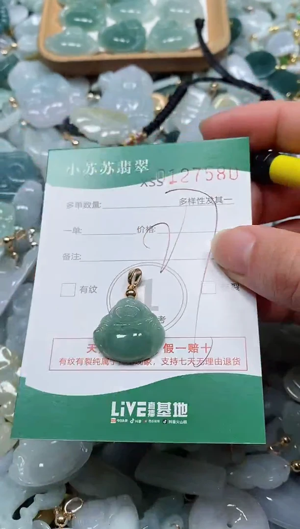 【闪购商品】翡翠颈饰未镶嵌闪购商品0127580