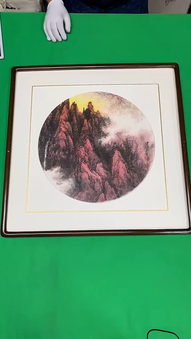 纸本62*62手绘字画作品定制