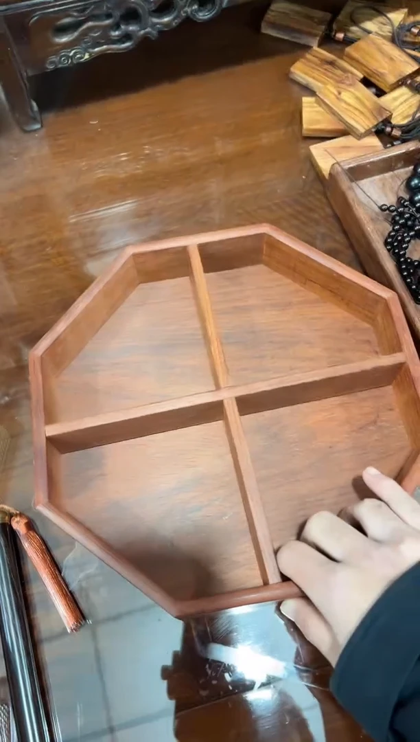 八角干果盘邵氏紫檀11