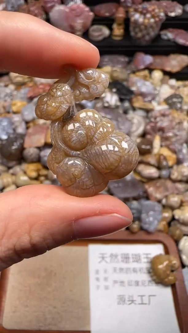 【闪购商品】硅化珊瑚（珊瑚玉）颈饰未镶嵌701