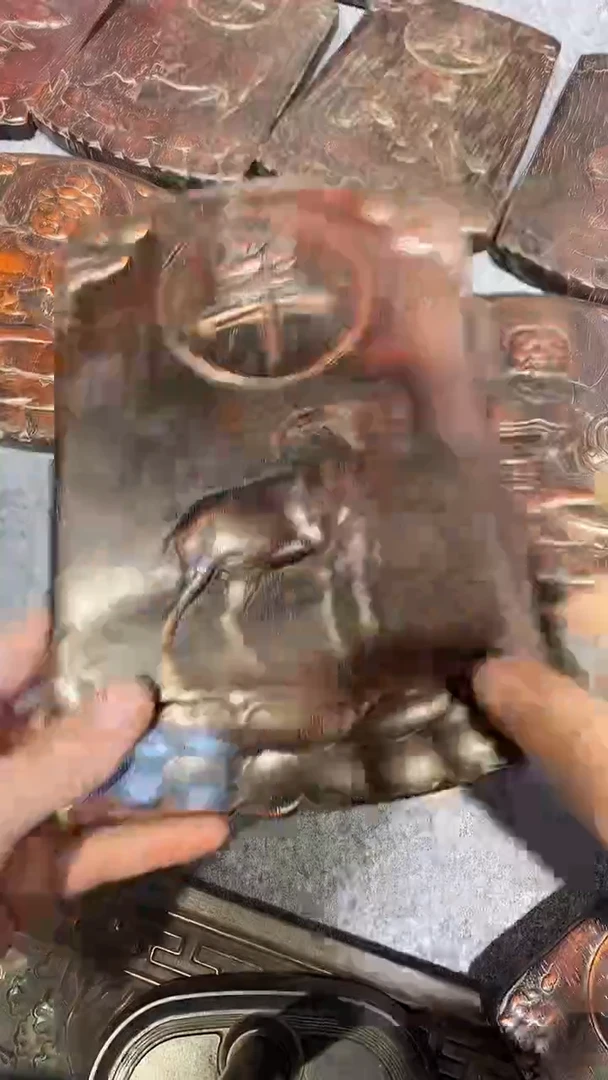 木紫檀雕刻一物一拍