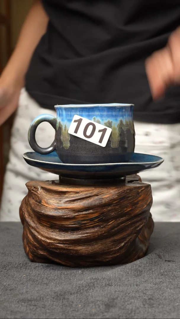 杯子101景德镇手创颜色釉杯（食品级）套组