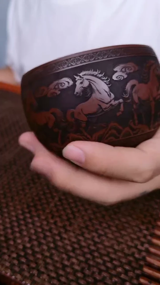 茶杯紫砂宜兴高端紫砂杯