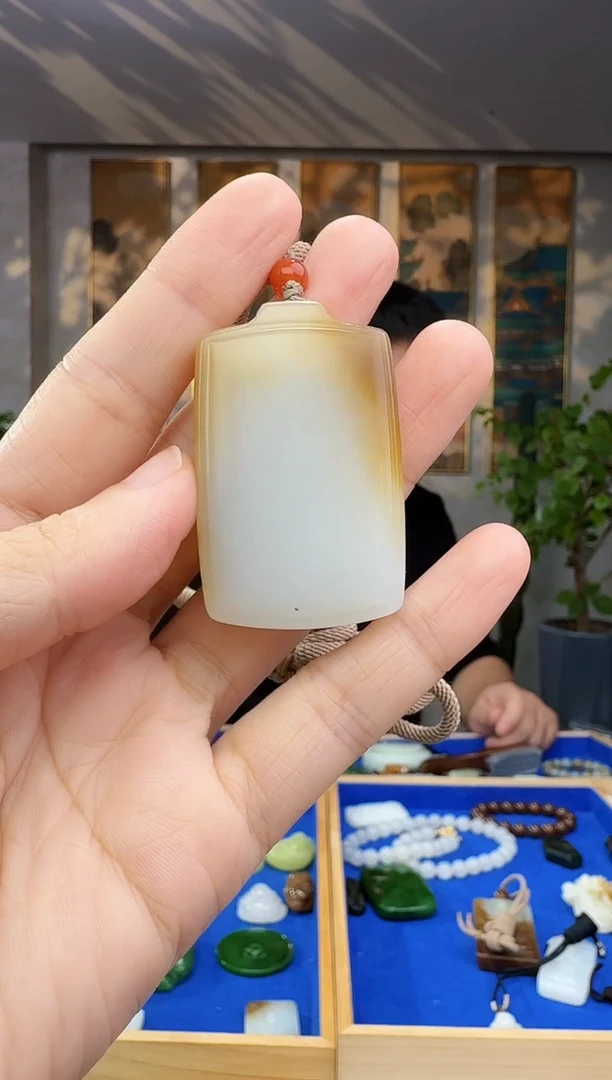 未镶嵌和田玉挂件拍一发一