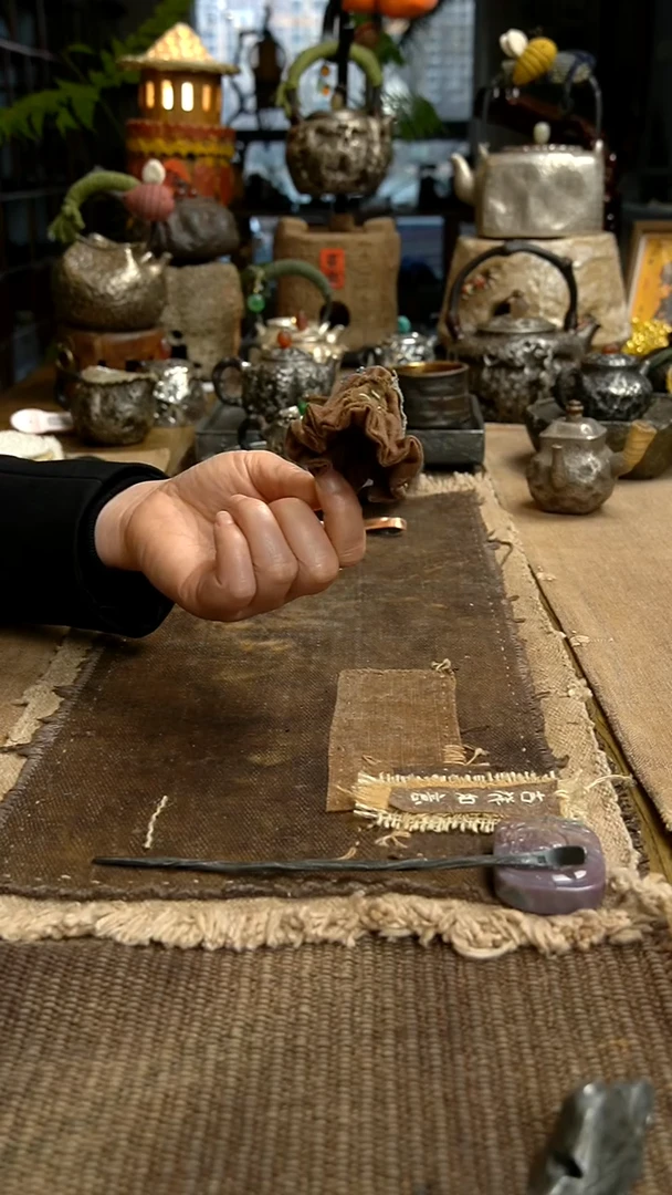 纯手工布艺防烫帽