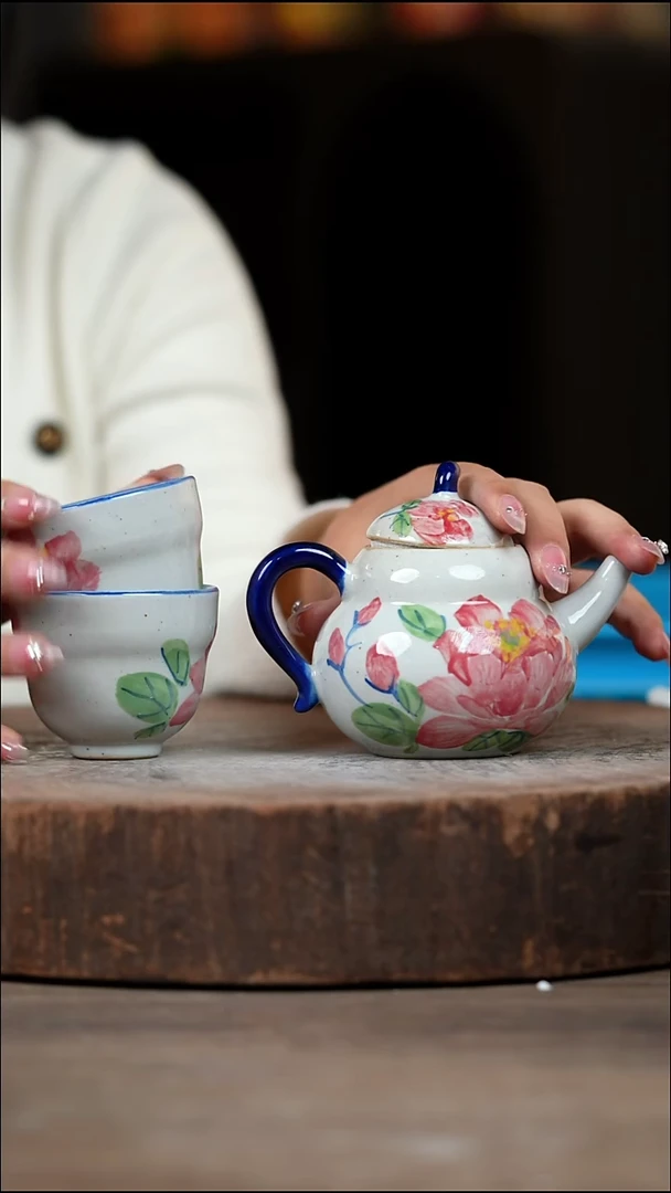 瓷片景德镇高温釉下彩（食品级）