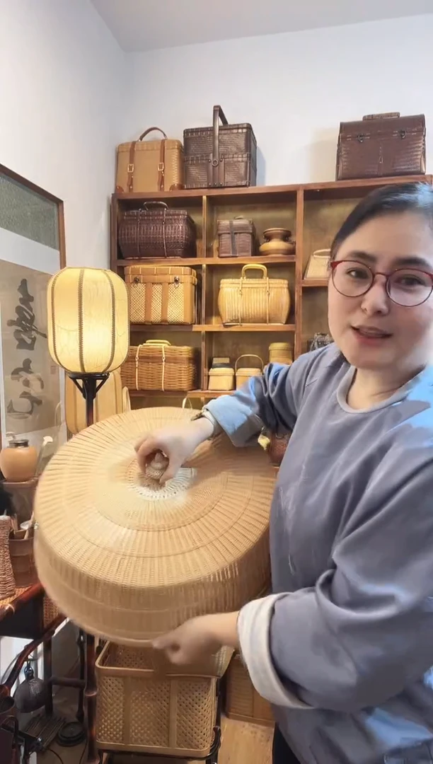 手工竹编精编菜罩子