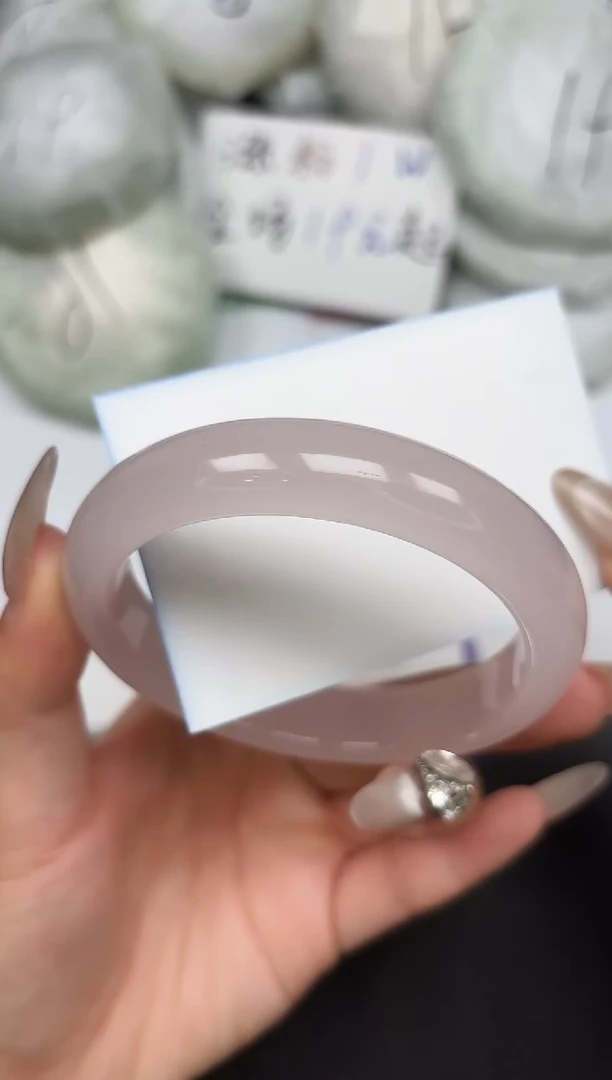 未镶嵌手镯石英质玉17-61.5