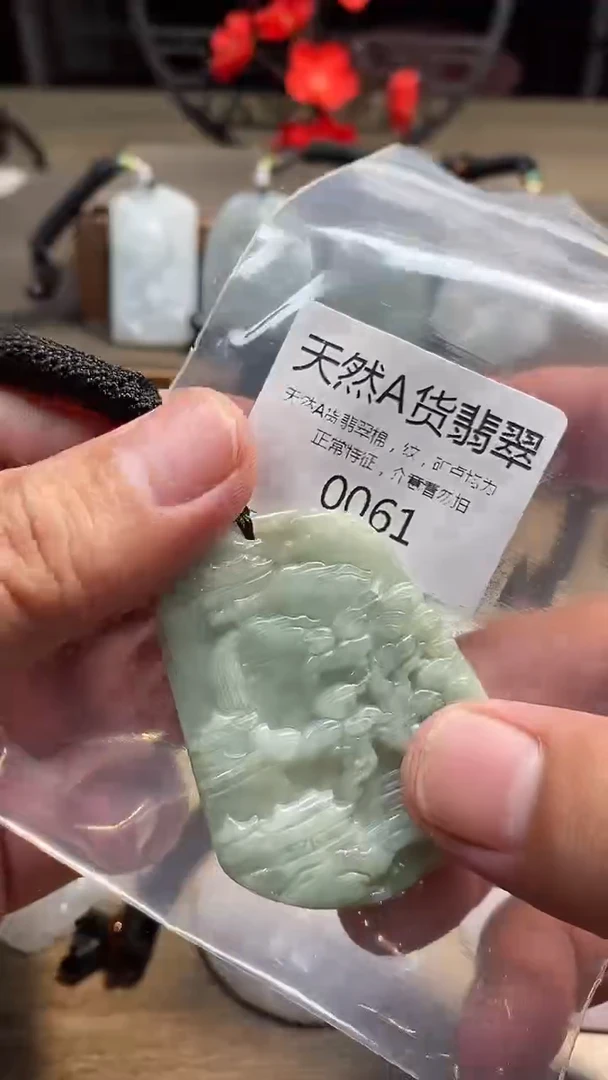 翡翠未镶嵌颈饰00020250601000061