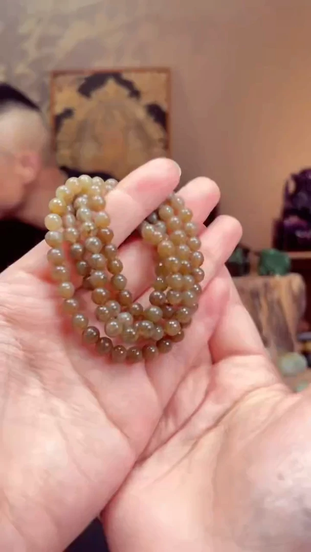 手链未镶嵌和田玉圆珠