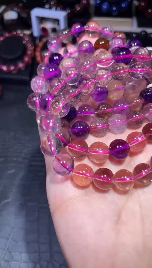 【闪购商品】水晶手链未镶嵌超七单圈A10（多样性发其一）