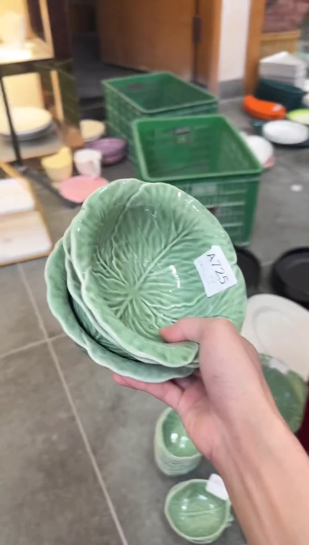 摆件陶A725  3个 仓库清仓微瑕陶瓷餐具