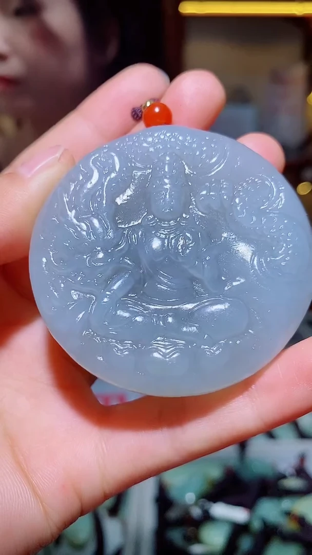 和田玉未镶嵌颈饰1