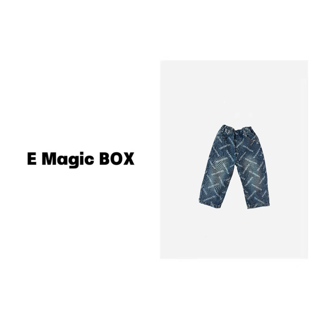 E Magic Box童装“秀款杂志”儿童限量款弹力牛仔裤C0834
