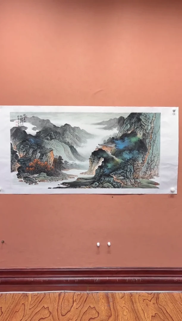 国画师立照老师国画作品