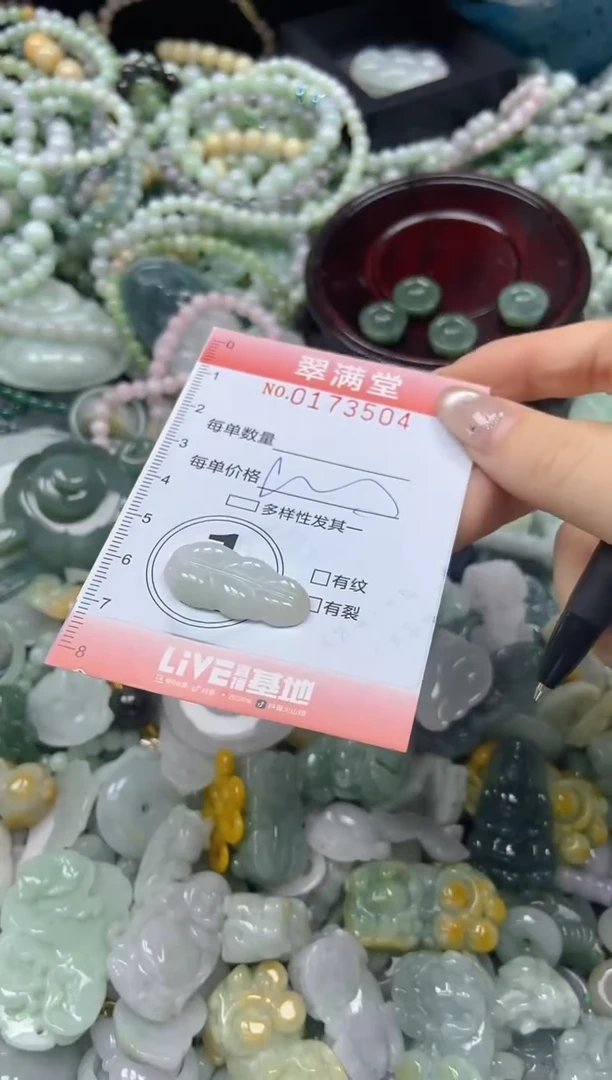 颈饰未镶嵌翡翠闪购0173504