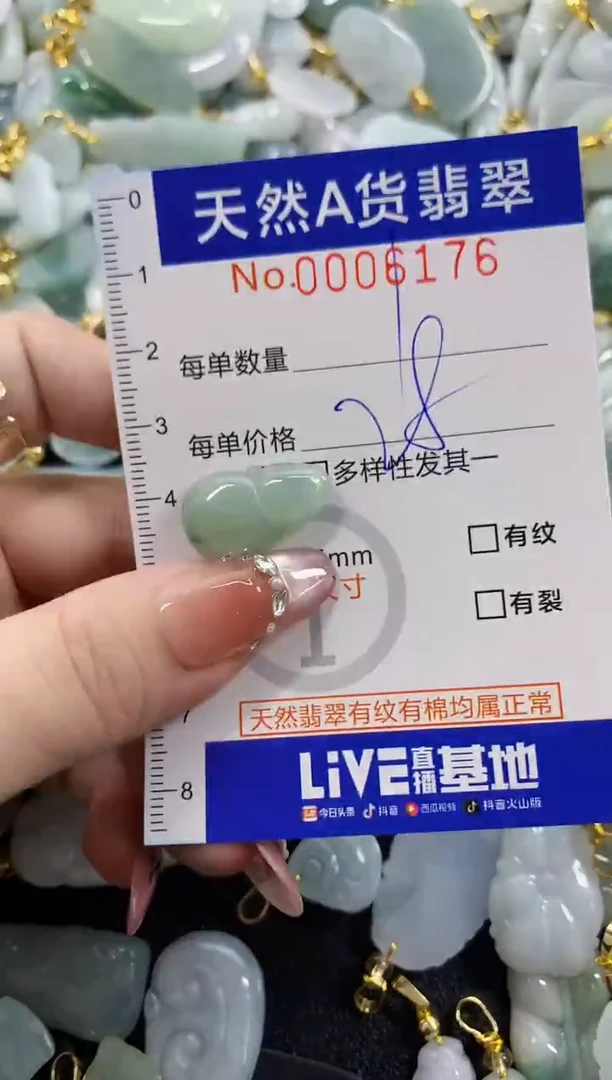 颈饰未镶嵌翡翠天然A货翡翠