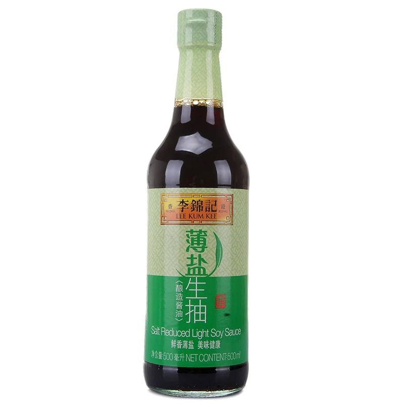 李锦记薄盐生抽500ml/瓶