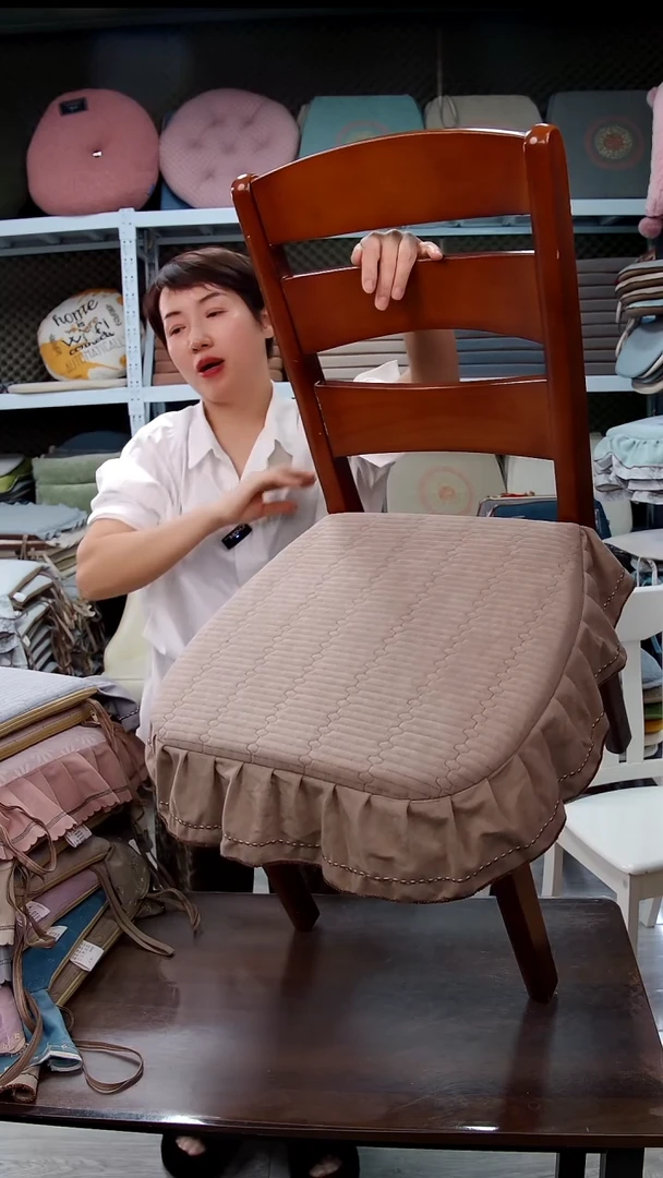 布竹节绒布大边：咖色4个