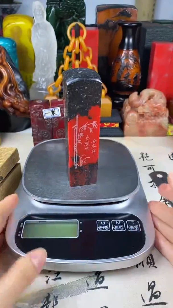 寿山石印石5寿山石血色随机