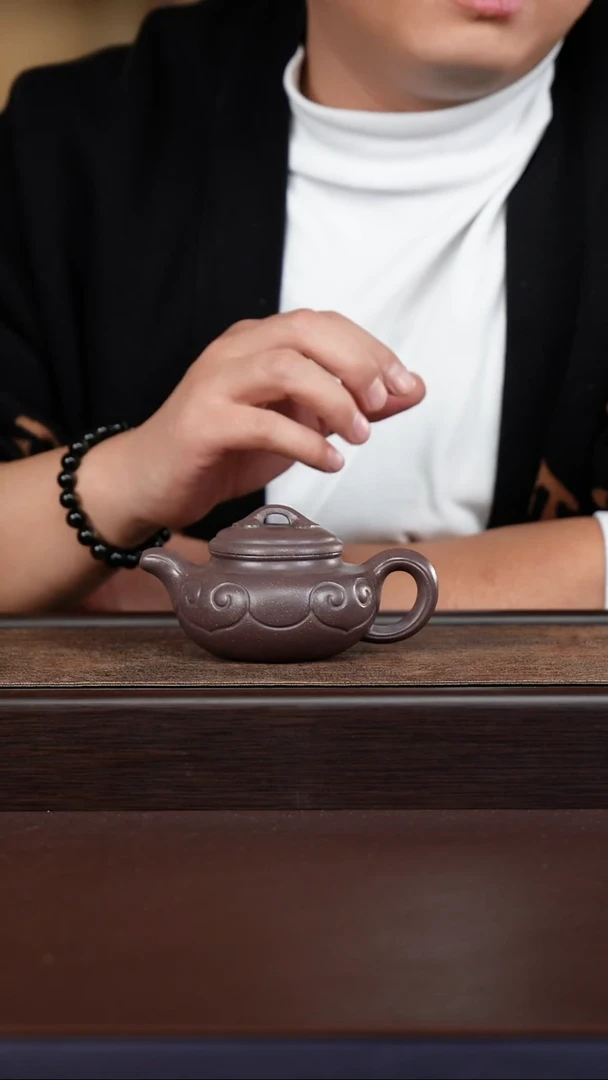 茶壶紫砂12仿古如意