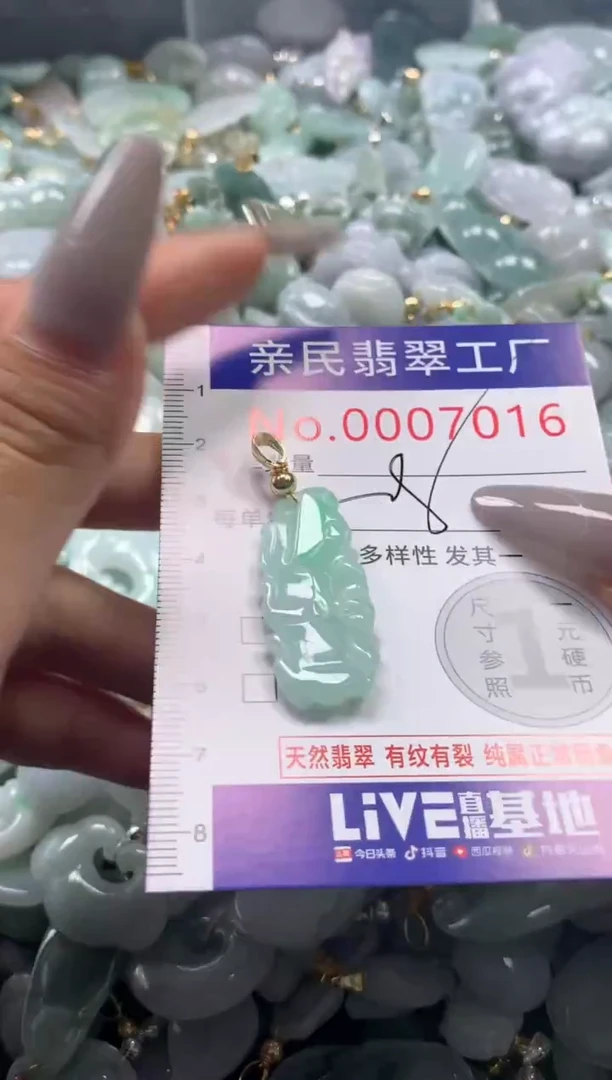 颈饰未镶嵌翡翠7016