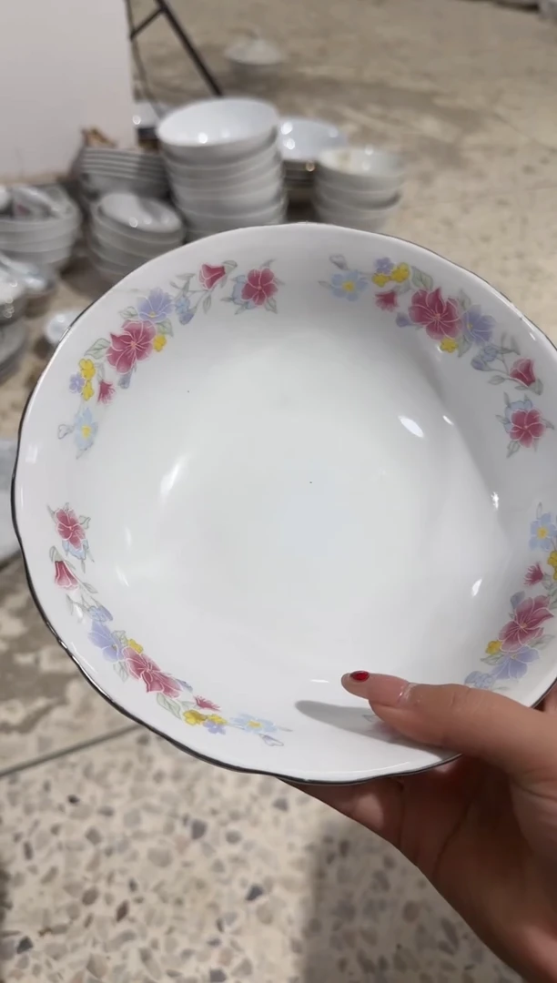 【闪购商品】摆件碗盘杯18厘米微瑕矿点介意勿拍