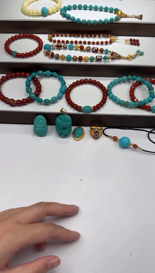 未镶嵌配饰配饰南红玛瑙红*～配饰配饰