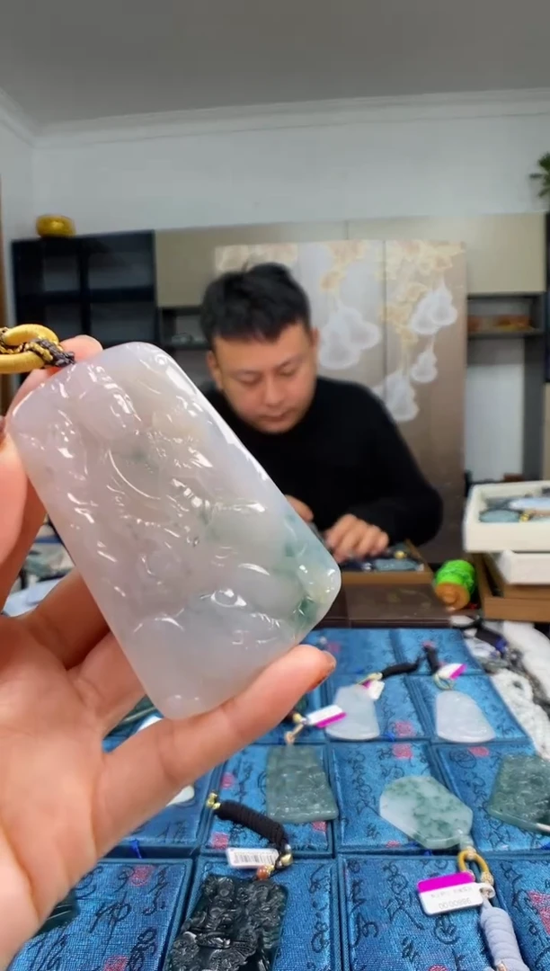 颈饰未镶嵌翡翠慎*者  多样性发其一