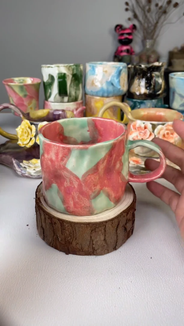 「孤品」沐泽若芳咖啡杯