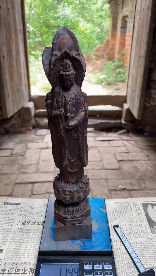 木三面观音摆件好物分享