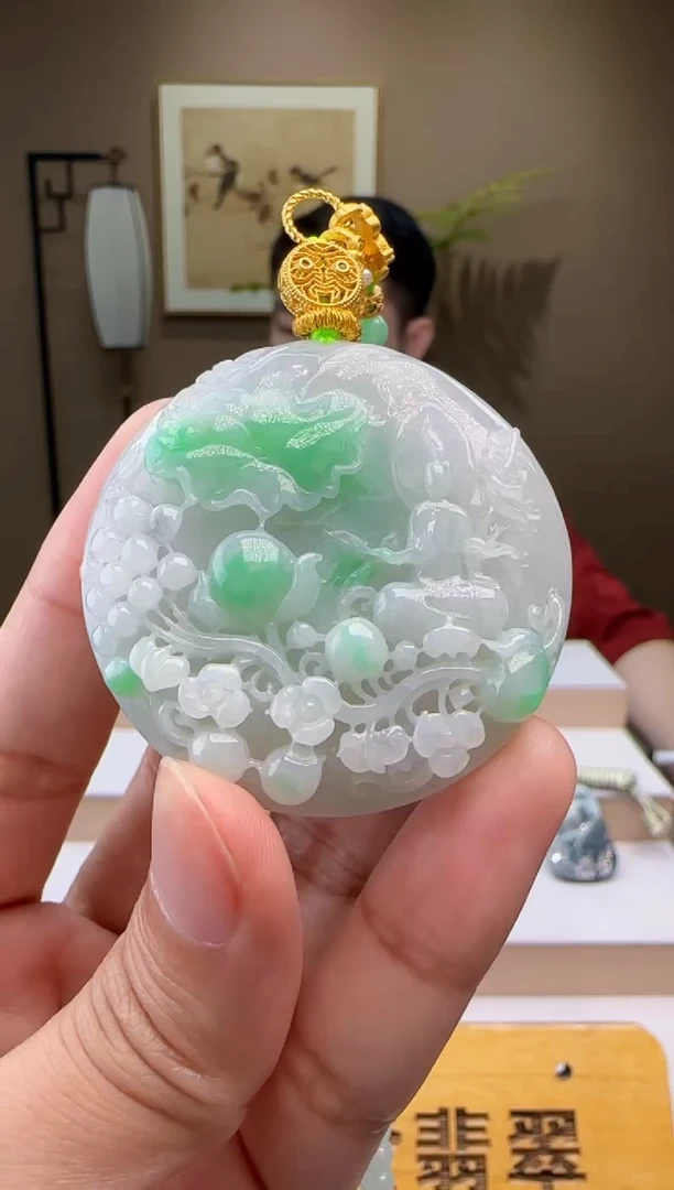 吊坠(赠链)未镶嵌翡翠XM@@960Q7J05248