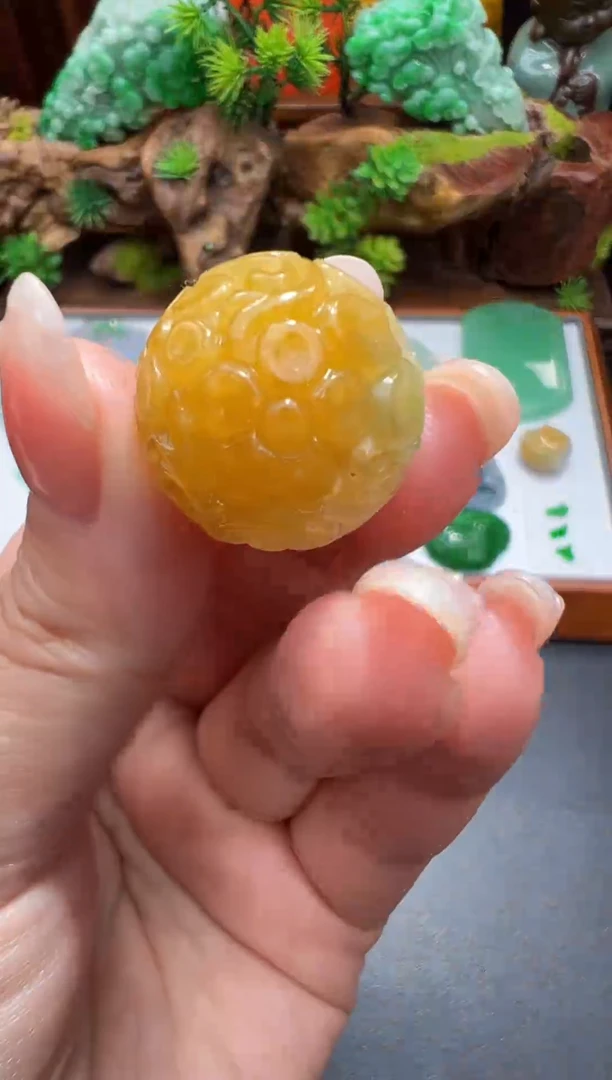 未镶嵌定制翡翠20mm单珠