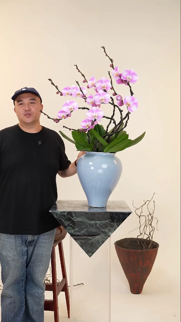 全部花朵050号链接【一物一拍】艺术盆景