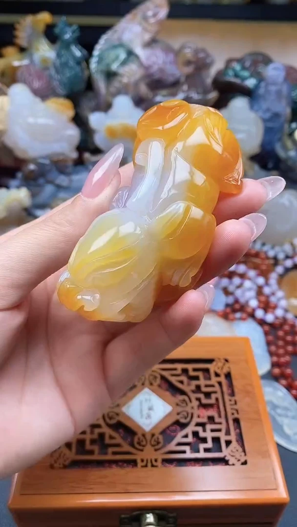 【闪购商品】玛瑙/玉髓颈饰未镶嵌dd