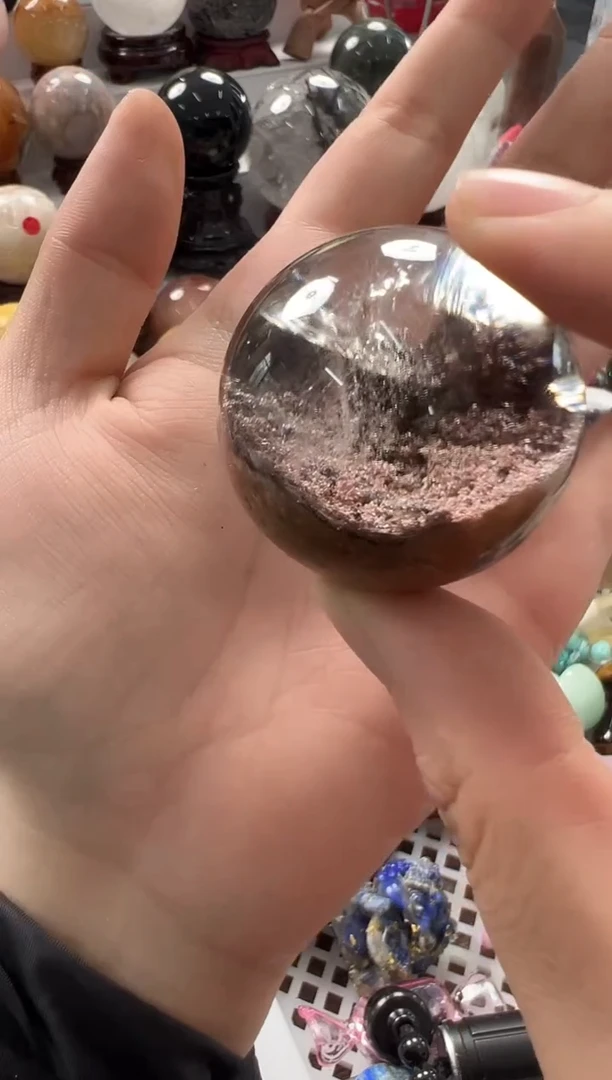 水晶摆件未镶嵌M542  约3.8cm