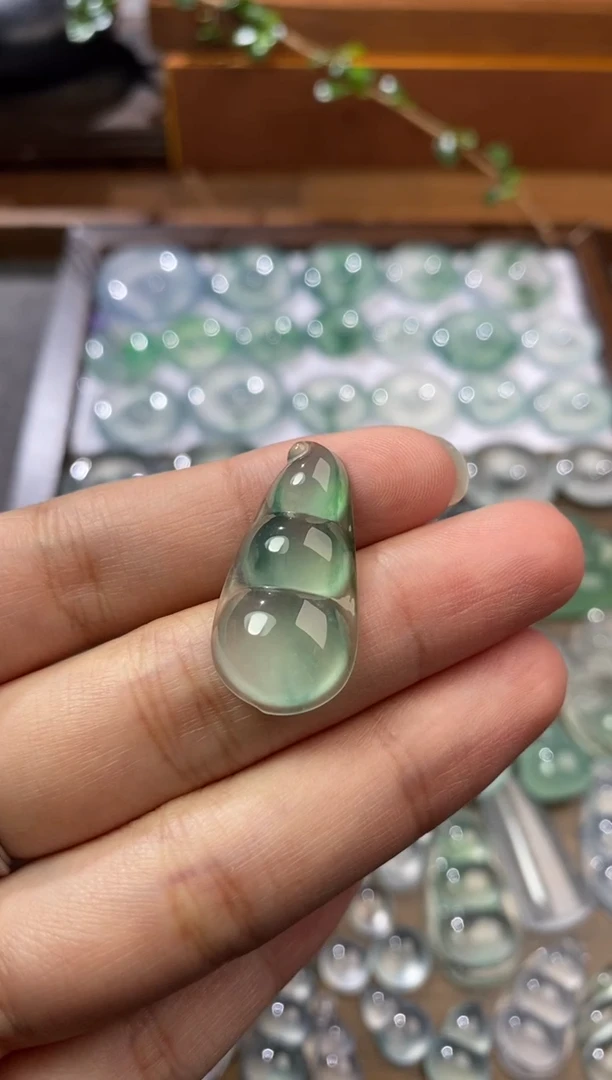 吊坠(不含链)未镶嵌翡翠福豆