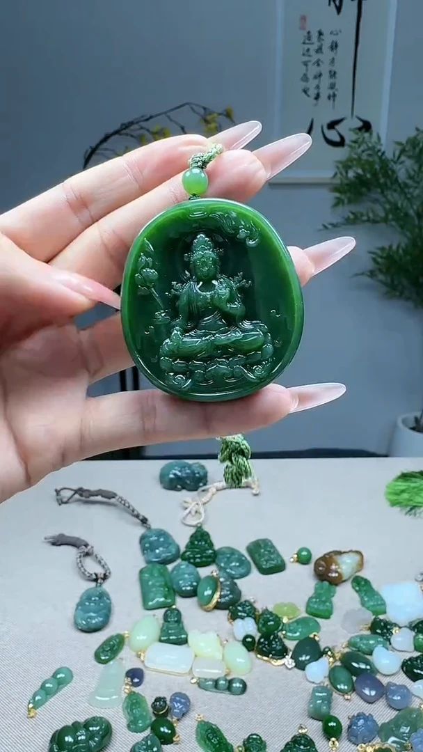 未镶嵌和田玉挂件1