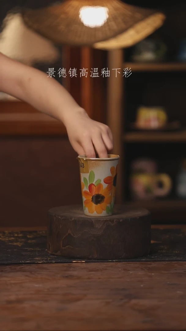 景德镇高温釉下手绘陶瓷343