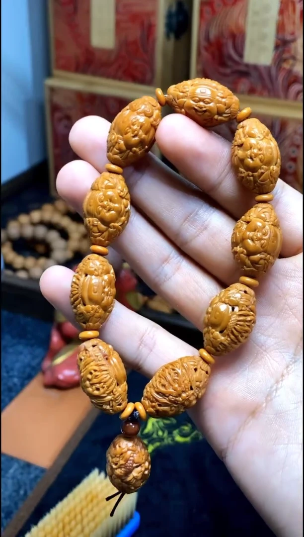 橄榄核手串/手链橄榄核精品核雕