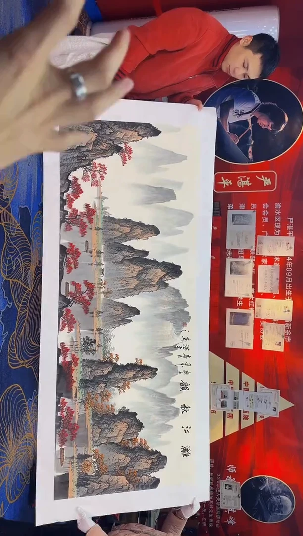 【闪购商品】国画手绘国画山水花鸟作品